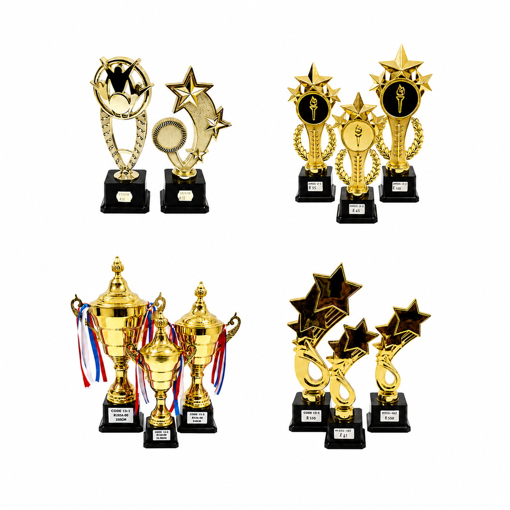 Gold & Silver Trophies